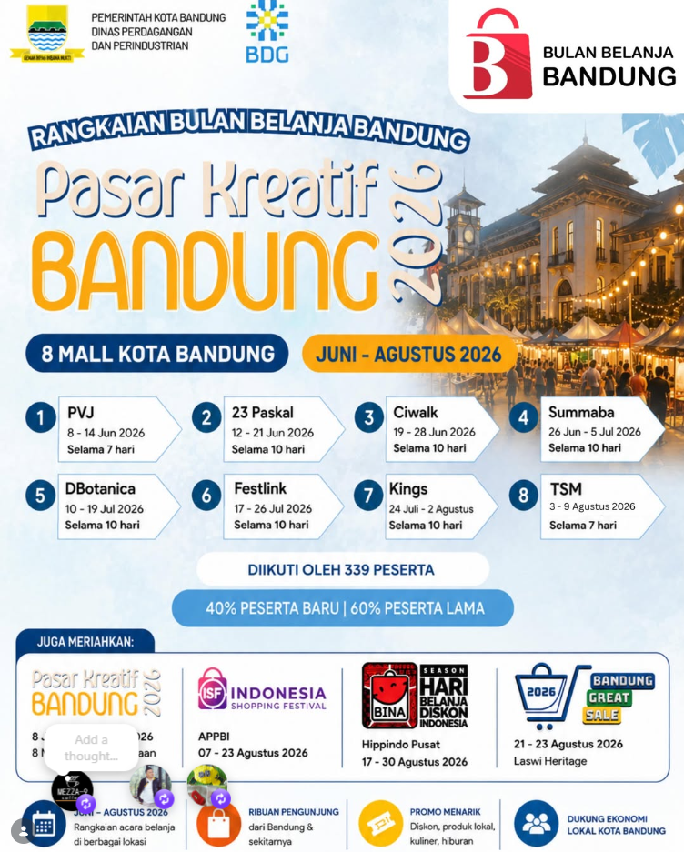 PASAR KREATIF BANDUNG 2026